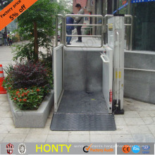 best selling small hydraulic motor used wheelchair home elevators lift for one person